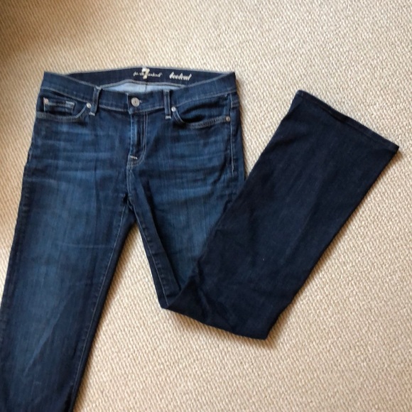 7 for All Mankind bootcut jeans size 30 - Picture 3 of 8